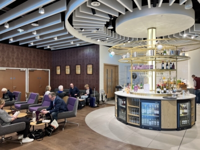 1903 lounge Manchester Airport T2